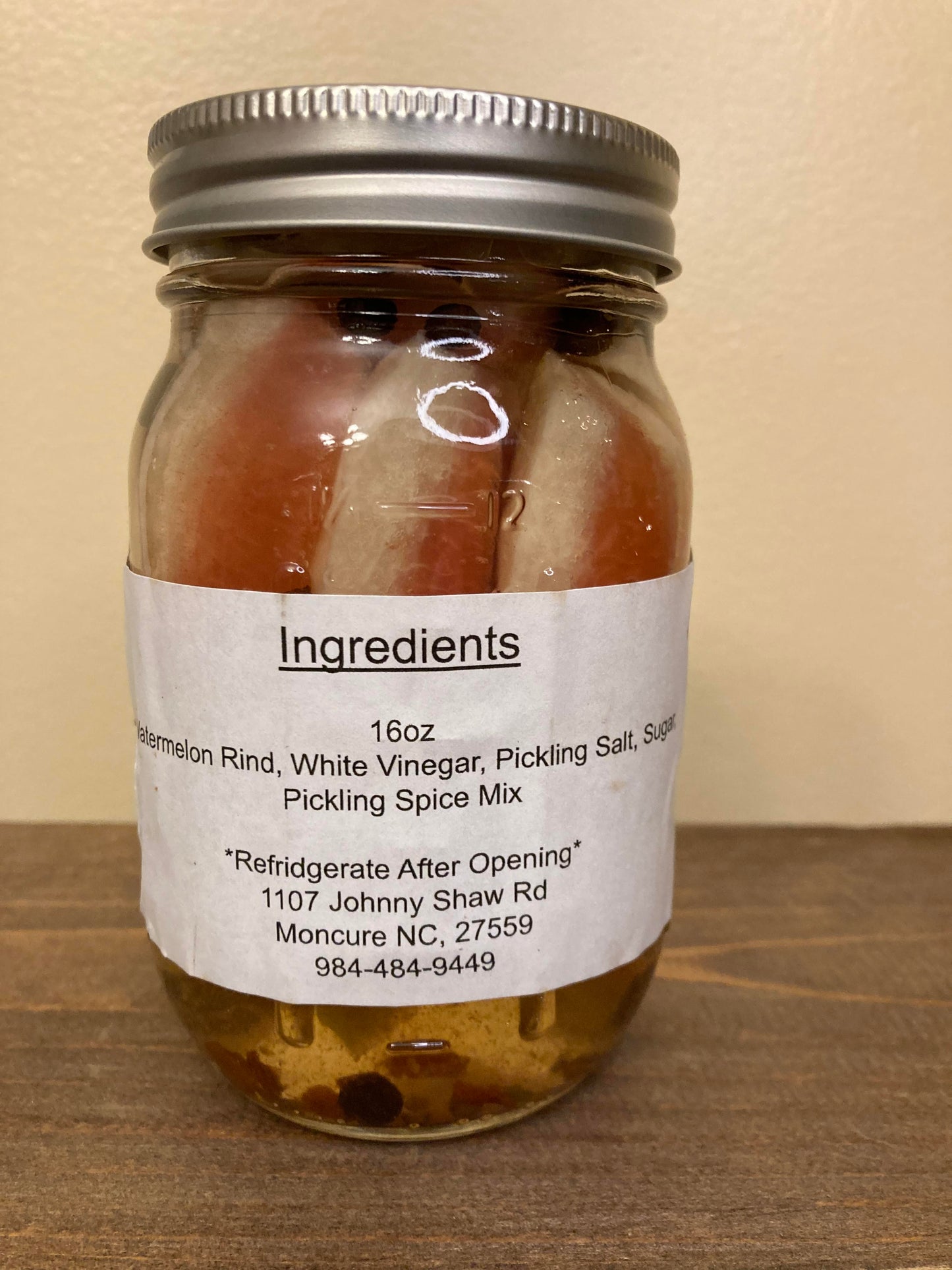 Pickled Watermelon Rind